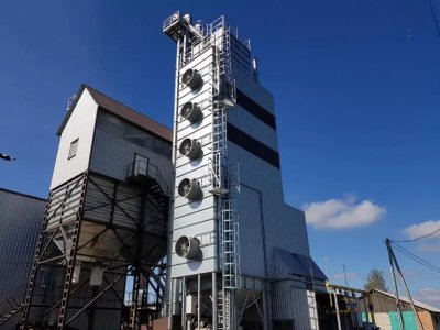 Шахтные зерносушильные комплексы